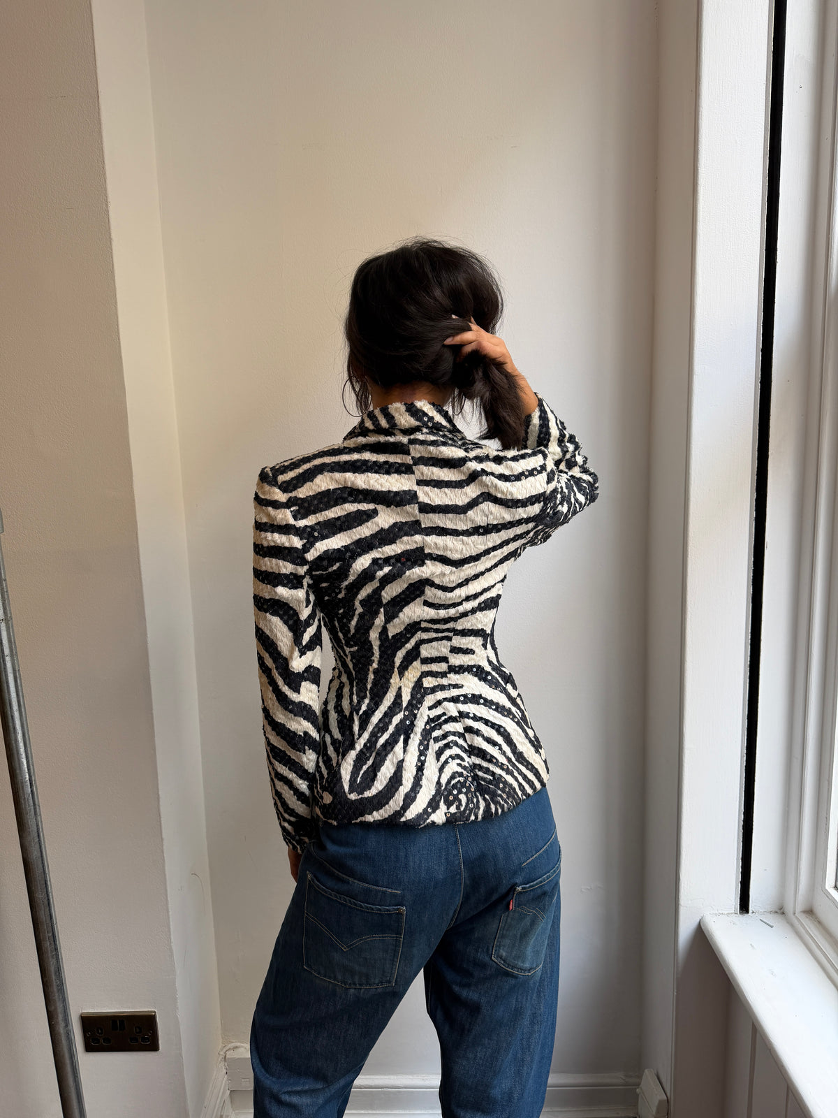 Paco Rabanne Zebra Blazer