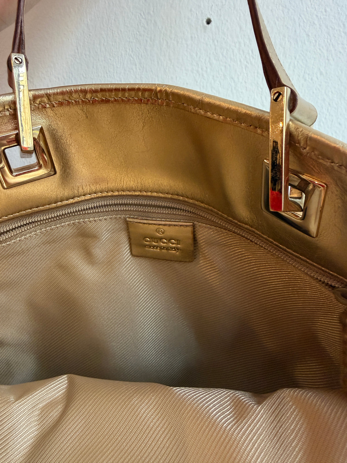 Gucci Mint Canvas Tote