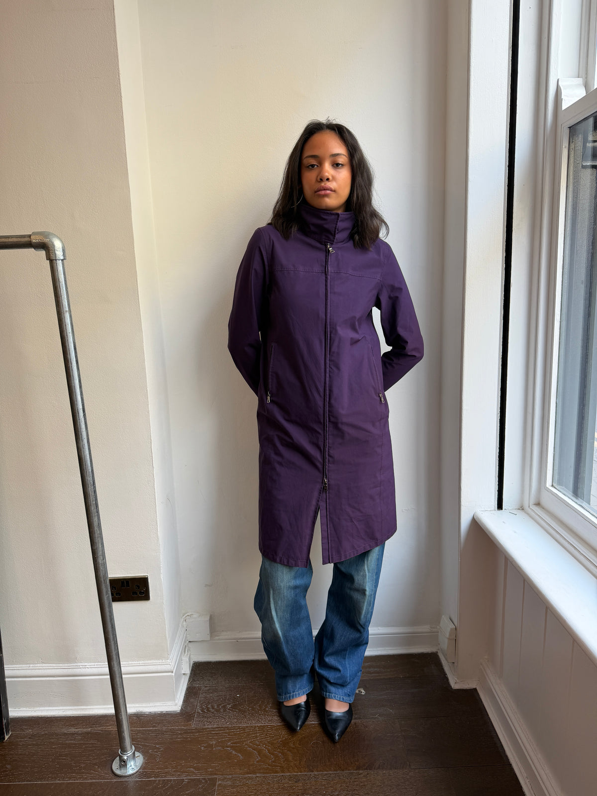 Prada Sport Purple Parka