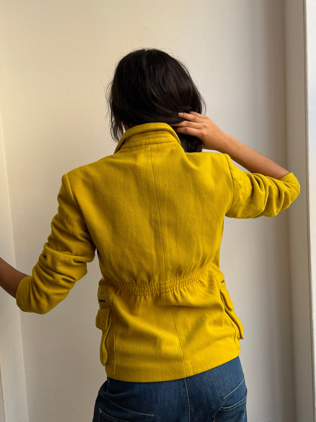 Jean Paul Gaultier Moss Wool Jacket