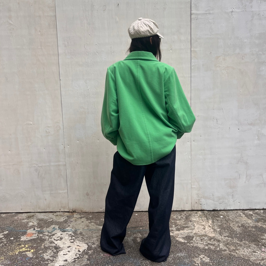 Yves Saint Laurent Green Coat