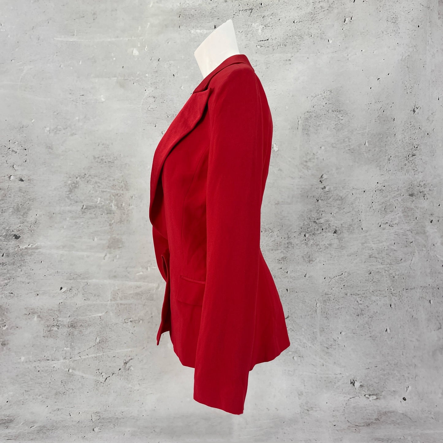 Jean Paul Gaultier Red Lace Up Blazer