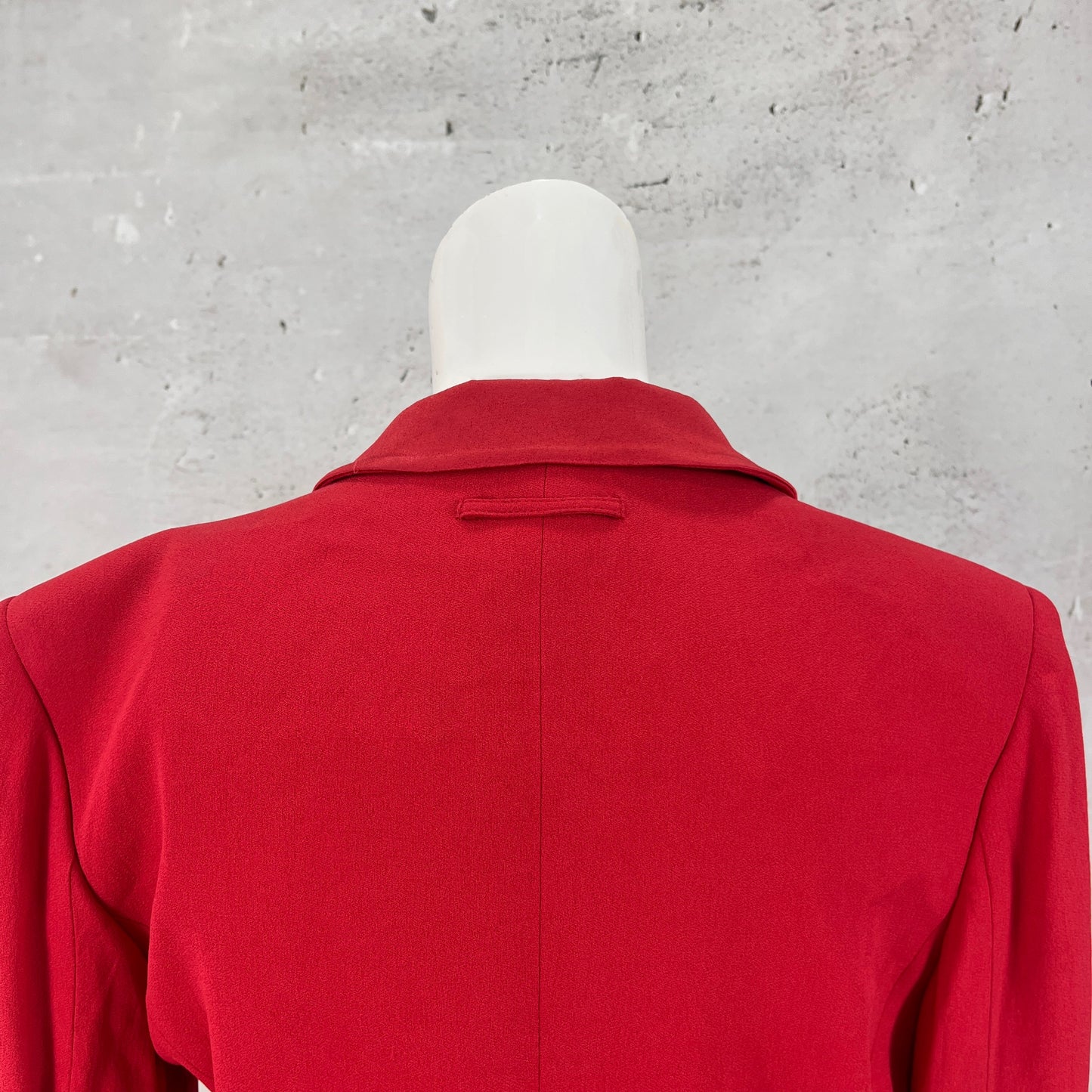 Jean Paul Gaultier Red Lace Up Blazer