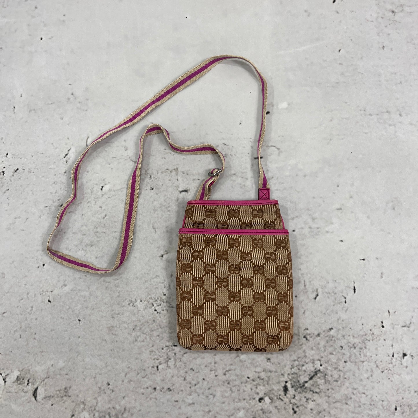 Gucci Monogram Mini Crossbody Bag