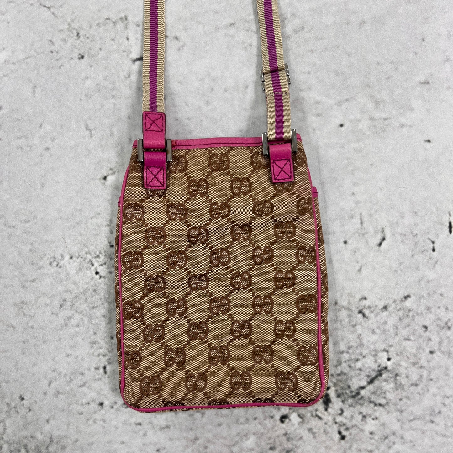 Gucci Monogram Mini Crossbody Bag