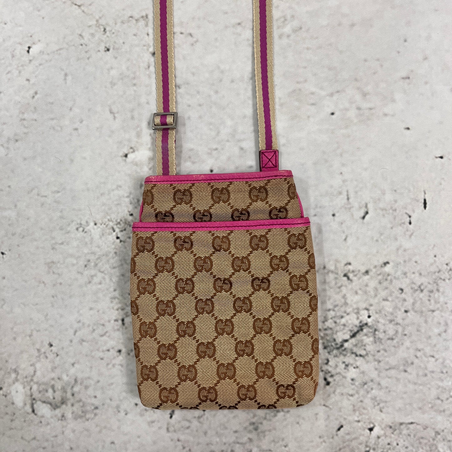 Gucci Monogram Mini Crossbody Bag