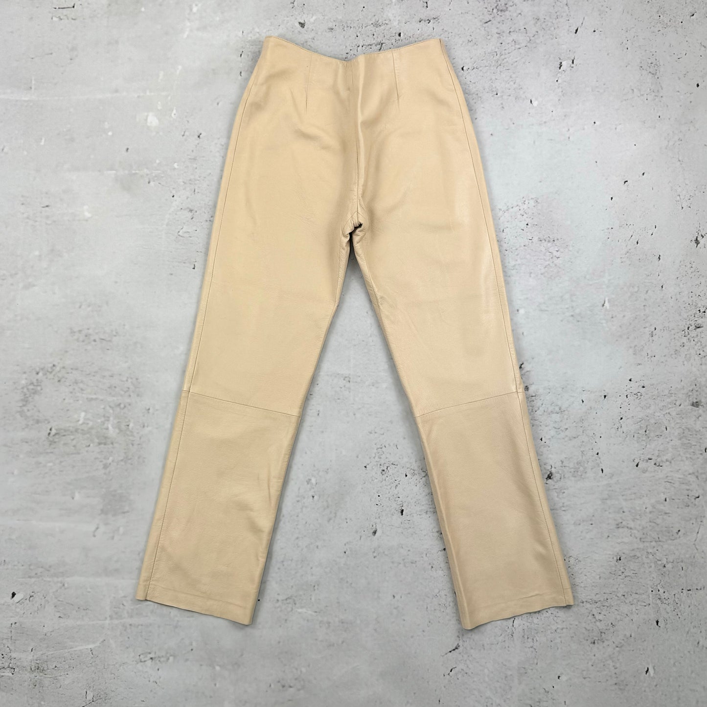 Thierry Mugler Nude Leather Trouser Suit