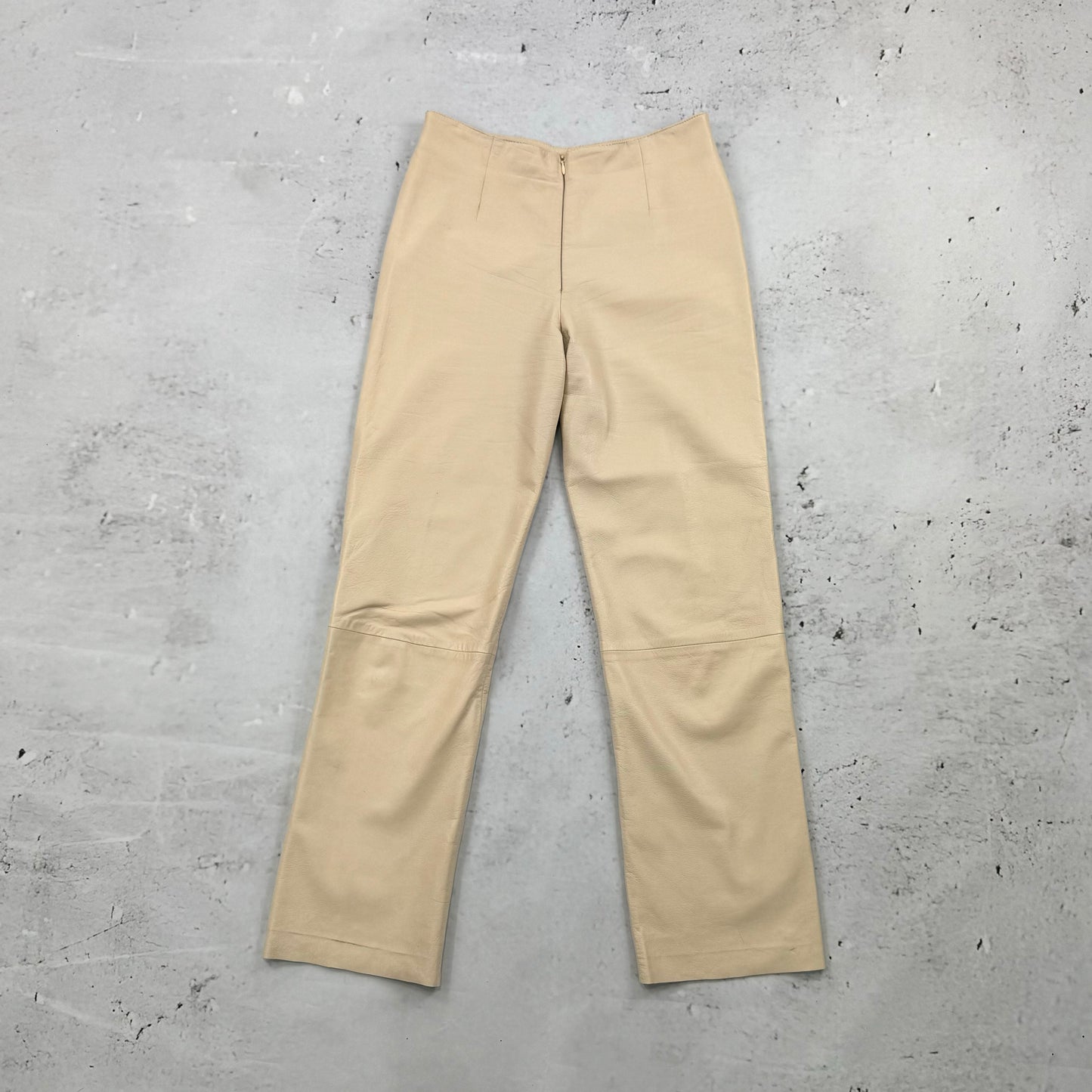 Thierry Mugler Nude Leather Trouser Suit