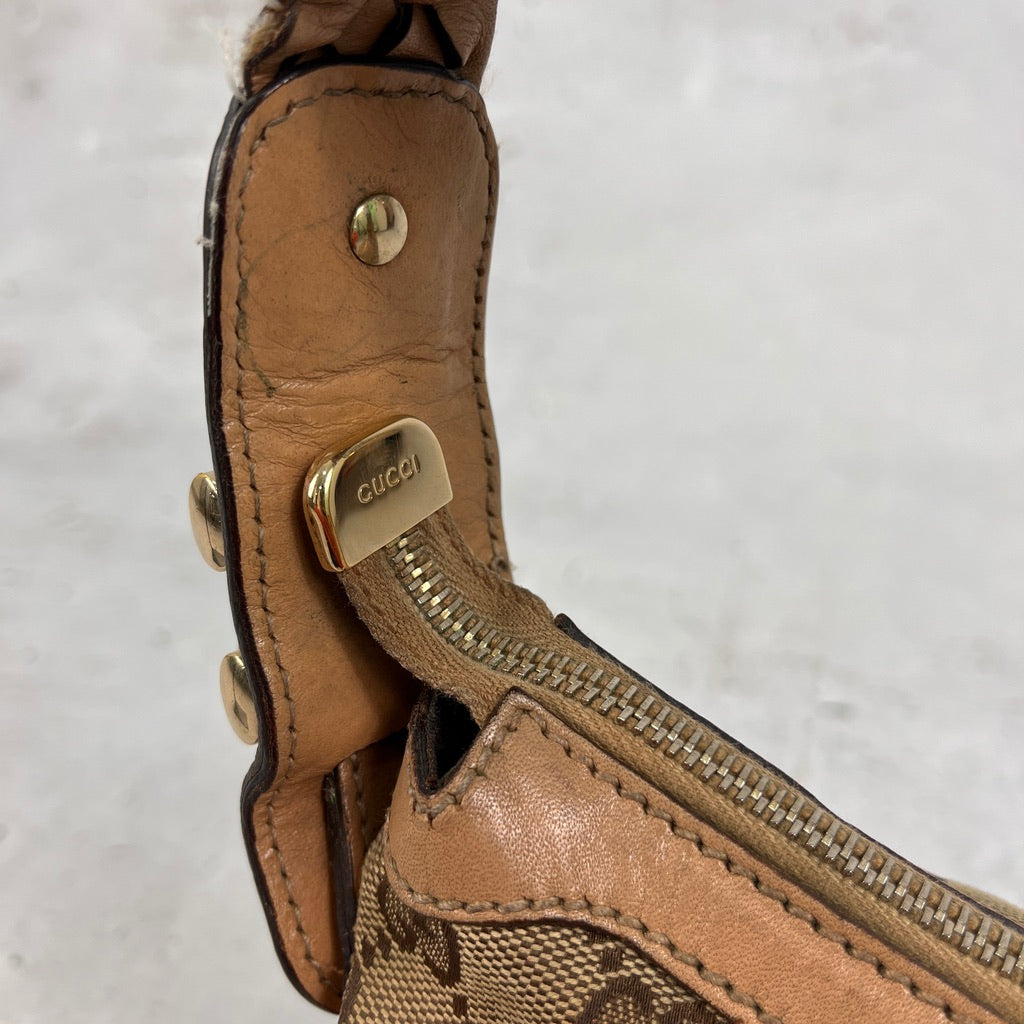 Gucci GG pattern Beige Bag