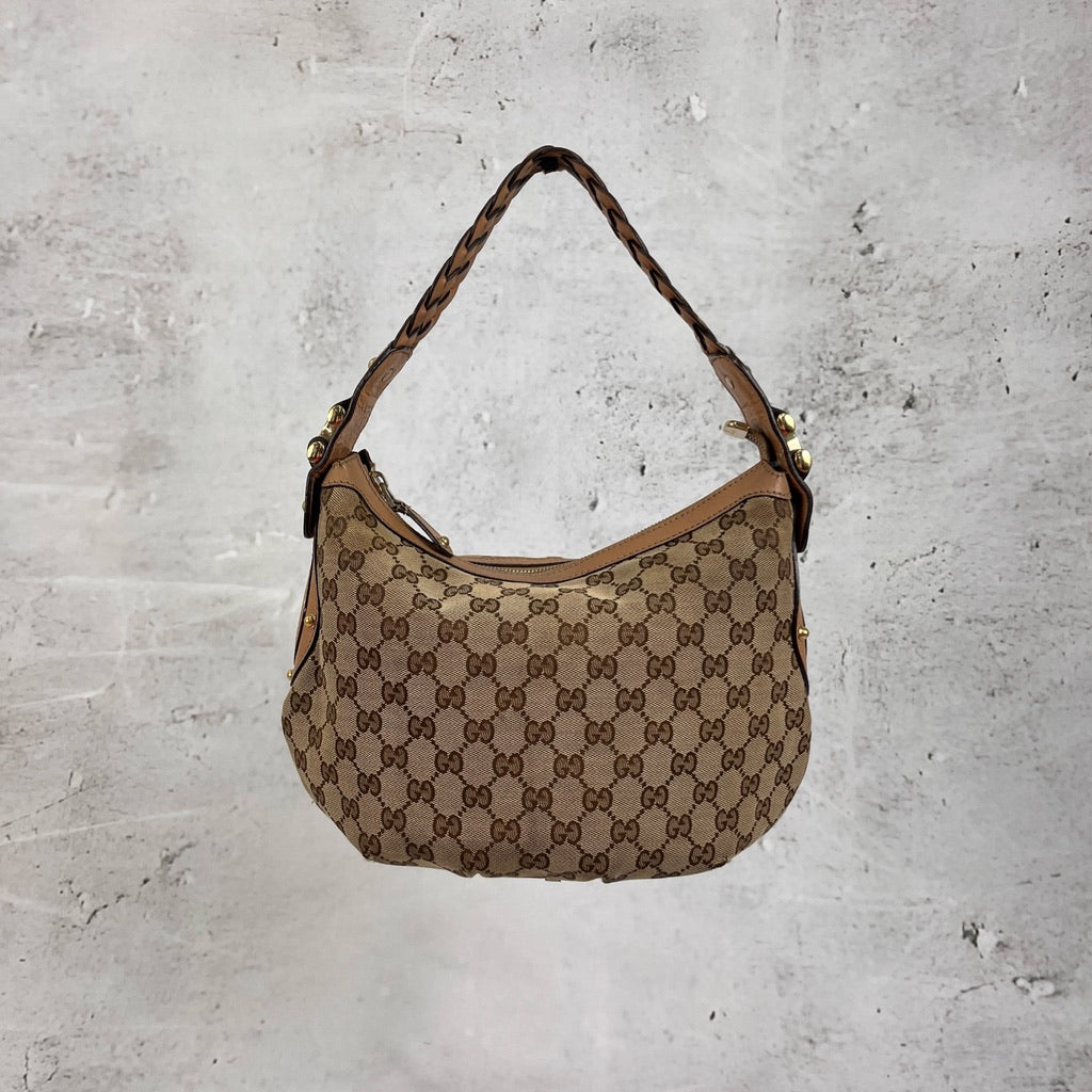 Gucci GG pattern Beige Bag