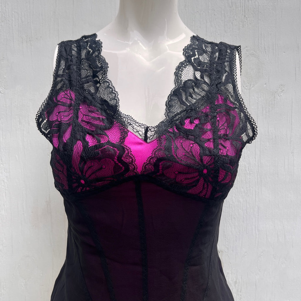 Dolce & Gabbana Silk & Lace Cami