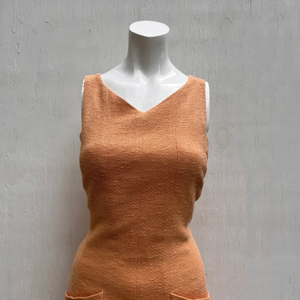 Chanel 90's Peach Dress