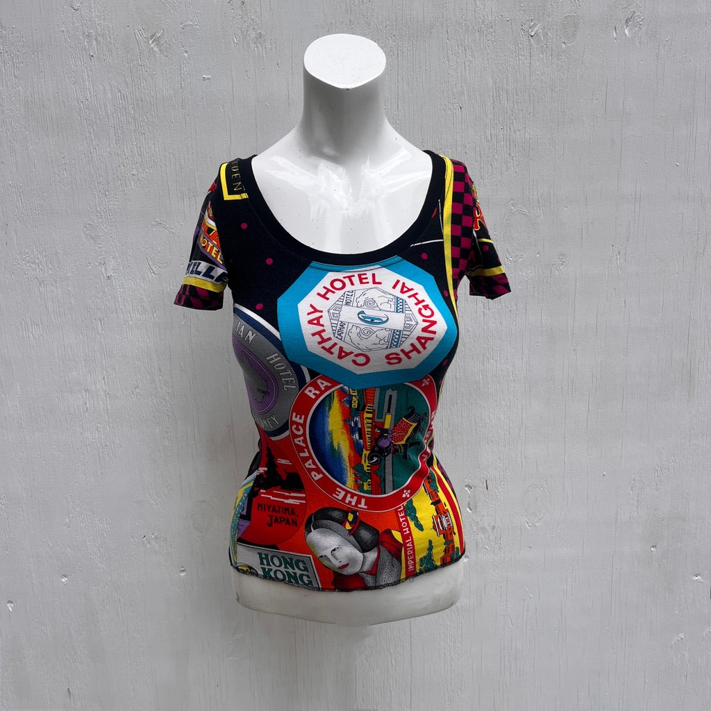 Versus City Print T-shirt