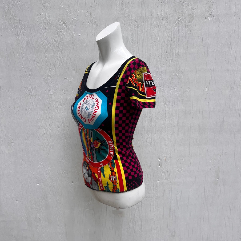 Versus City Print T-shirt