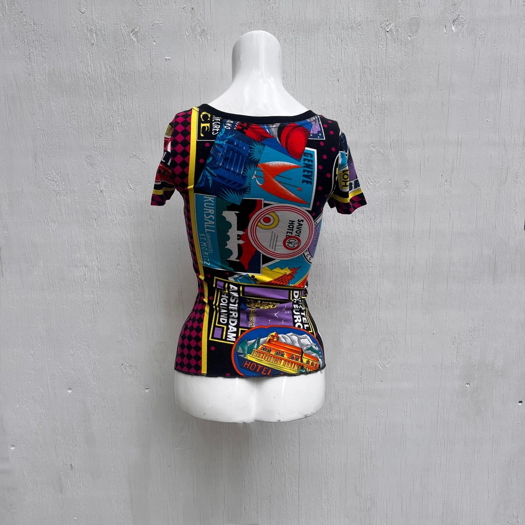 Versus City Print T-shirt