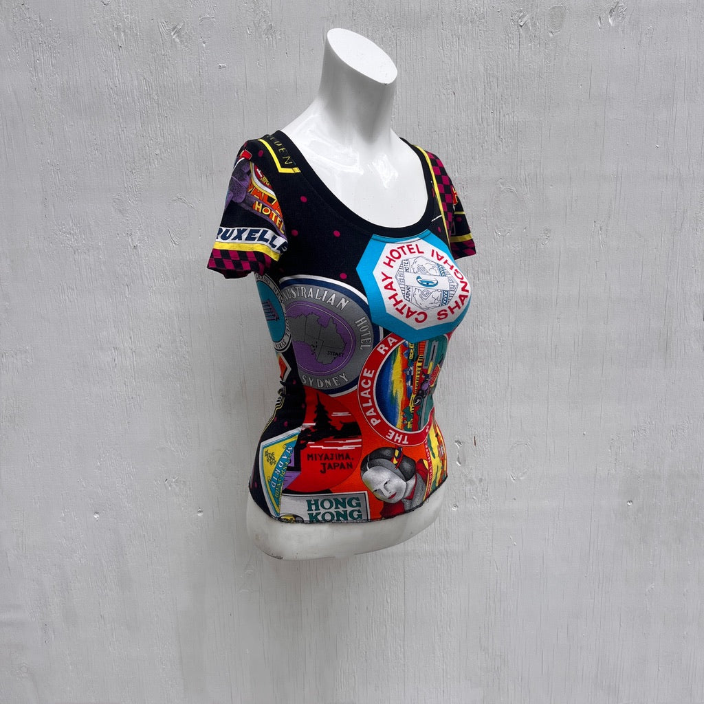 Versus City Print T-shirt