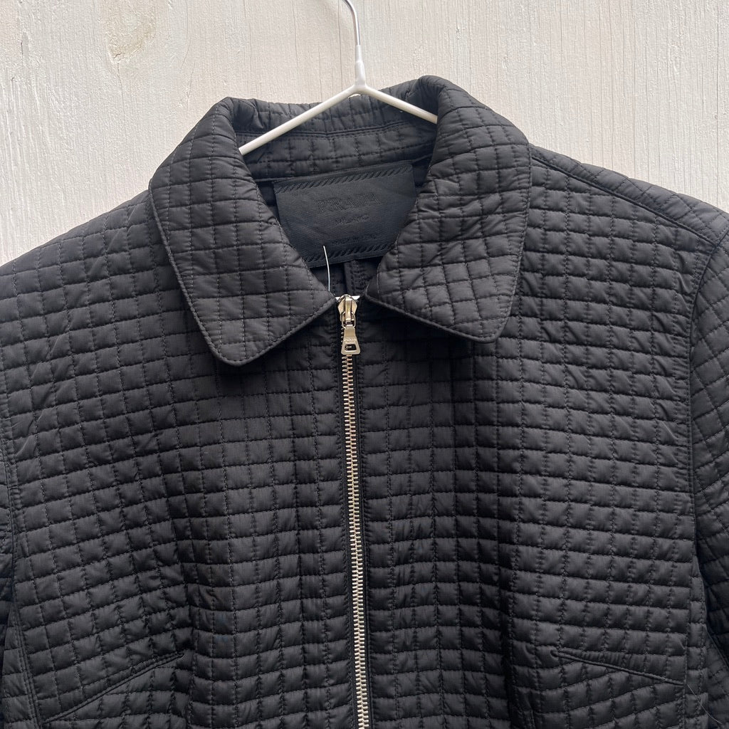Prada Black Quilted Jacket