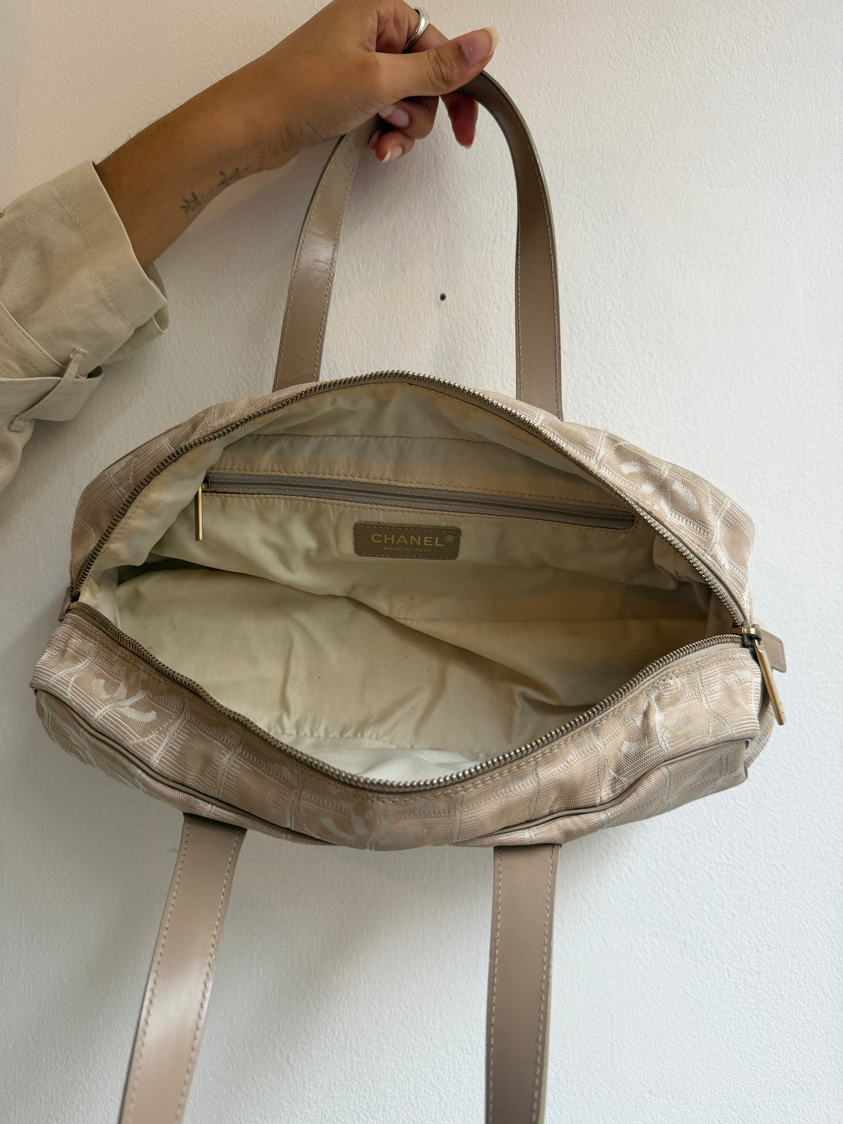 Chanel Travel Ligne Bowler Bag