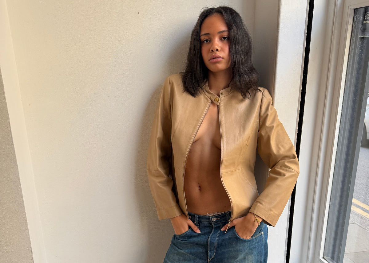 Tan Leather Jacket
