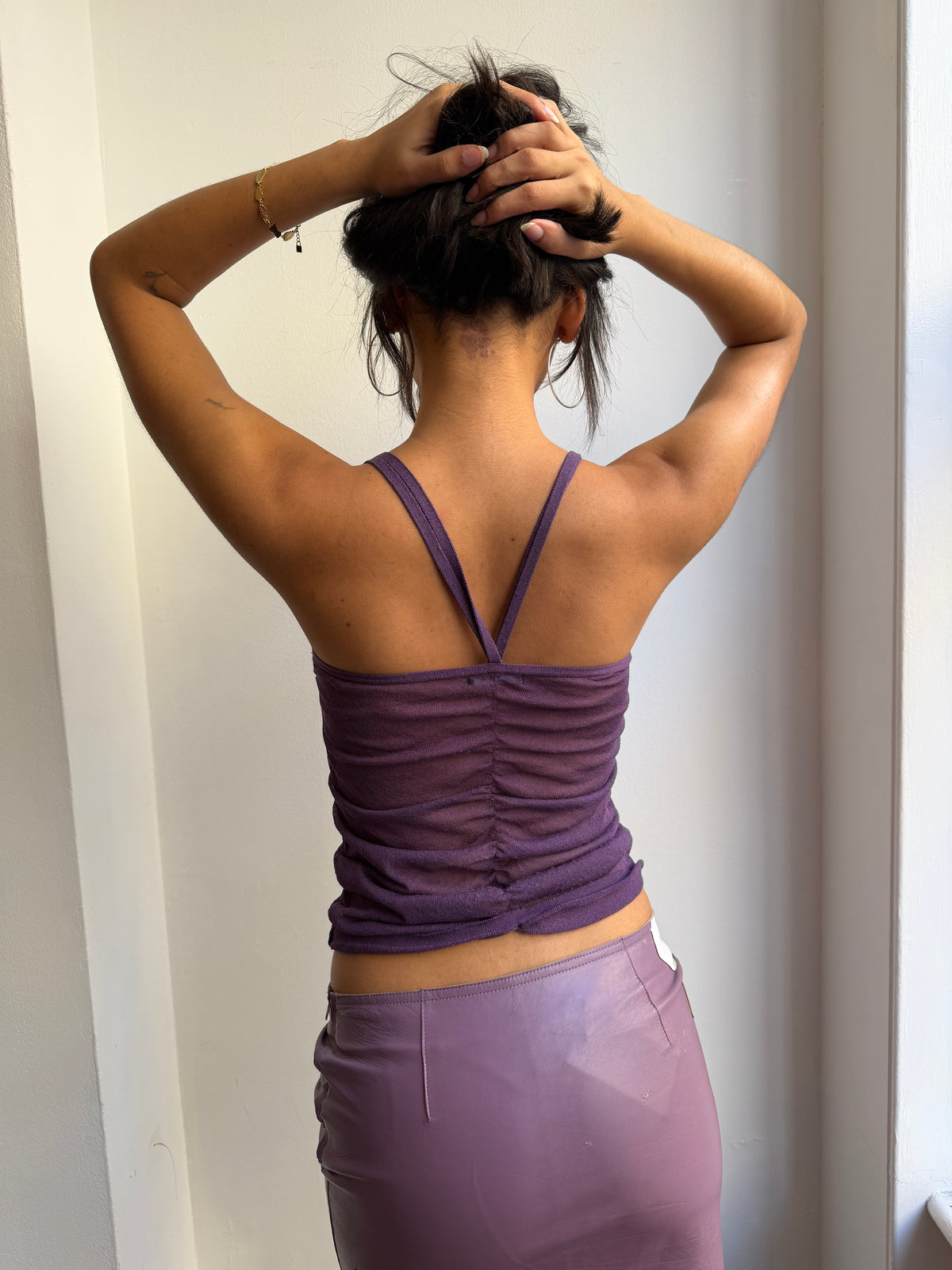 Sisley Purple Knit Cami