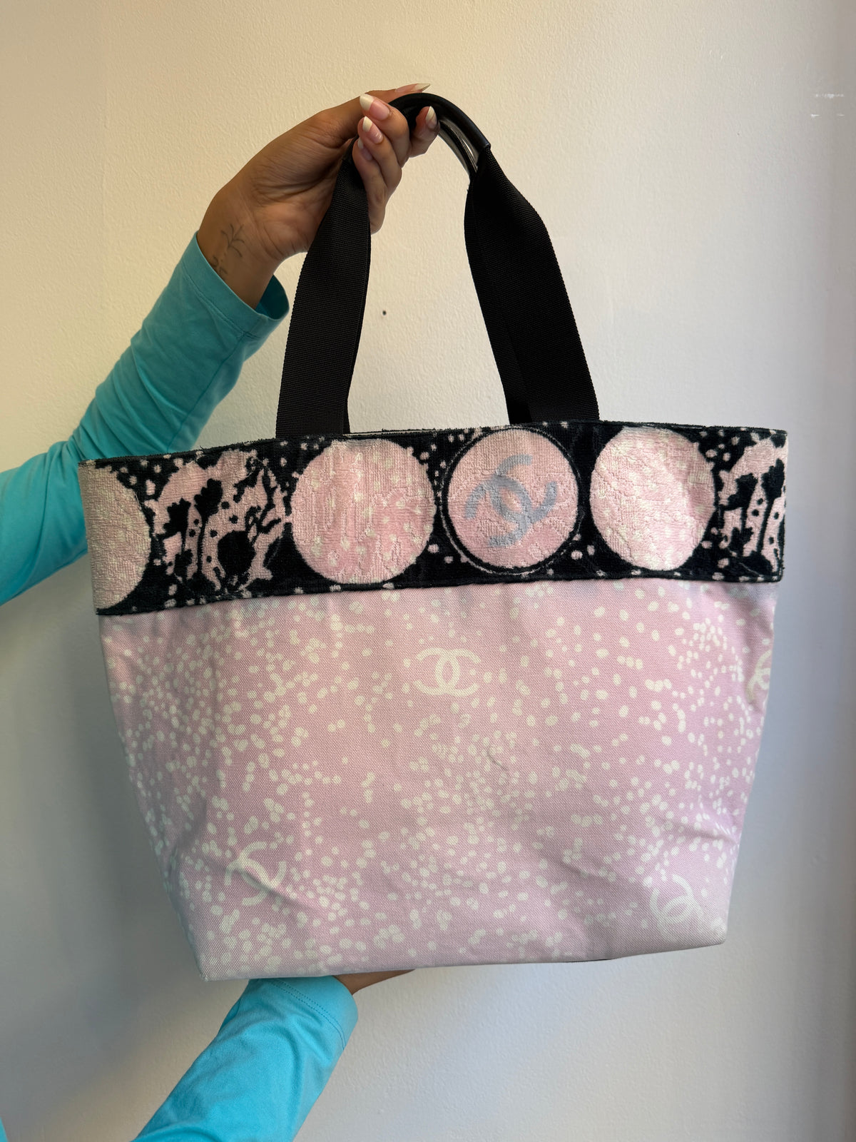 Chanel Pink Beach Tote