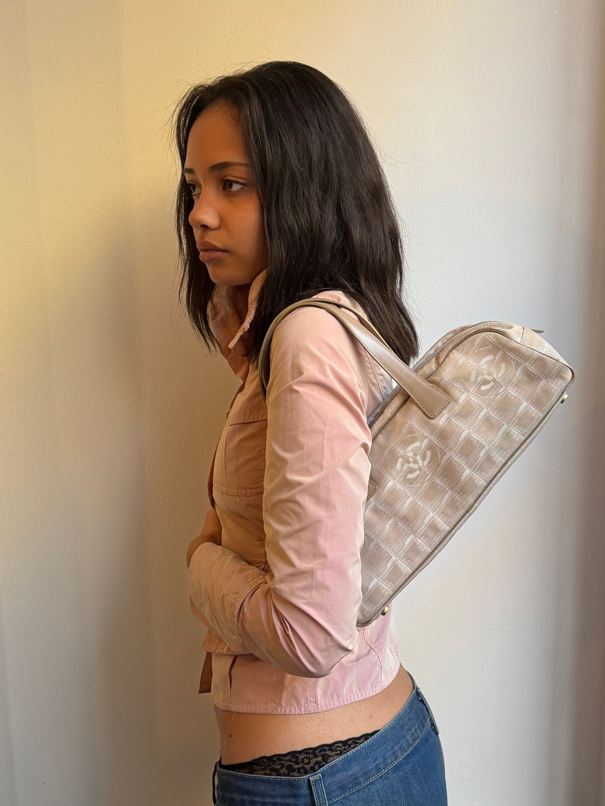 Chanel Travel Ligne Bowler Bag