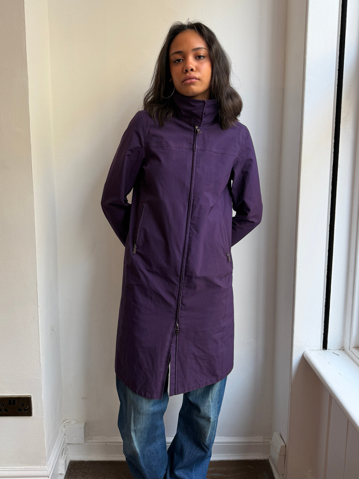 Prada Sport Purple Parka