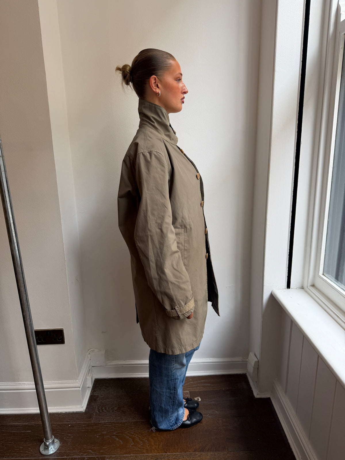 CP Company Beige Trench Coat