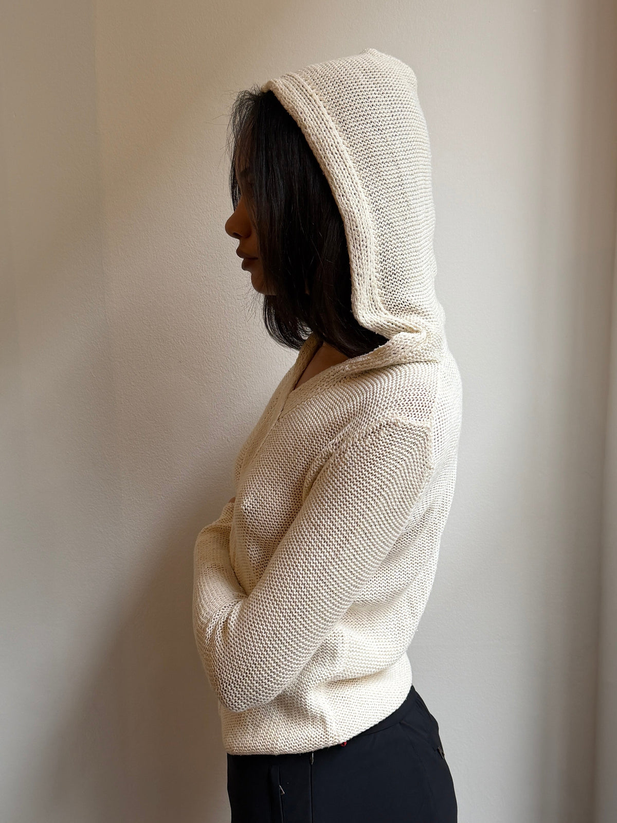 MaxMara Hooded Knit Jumper