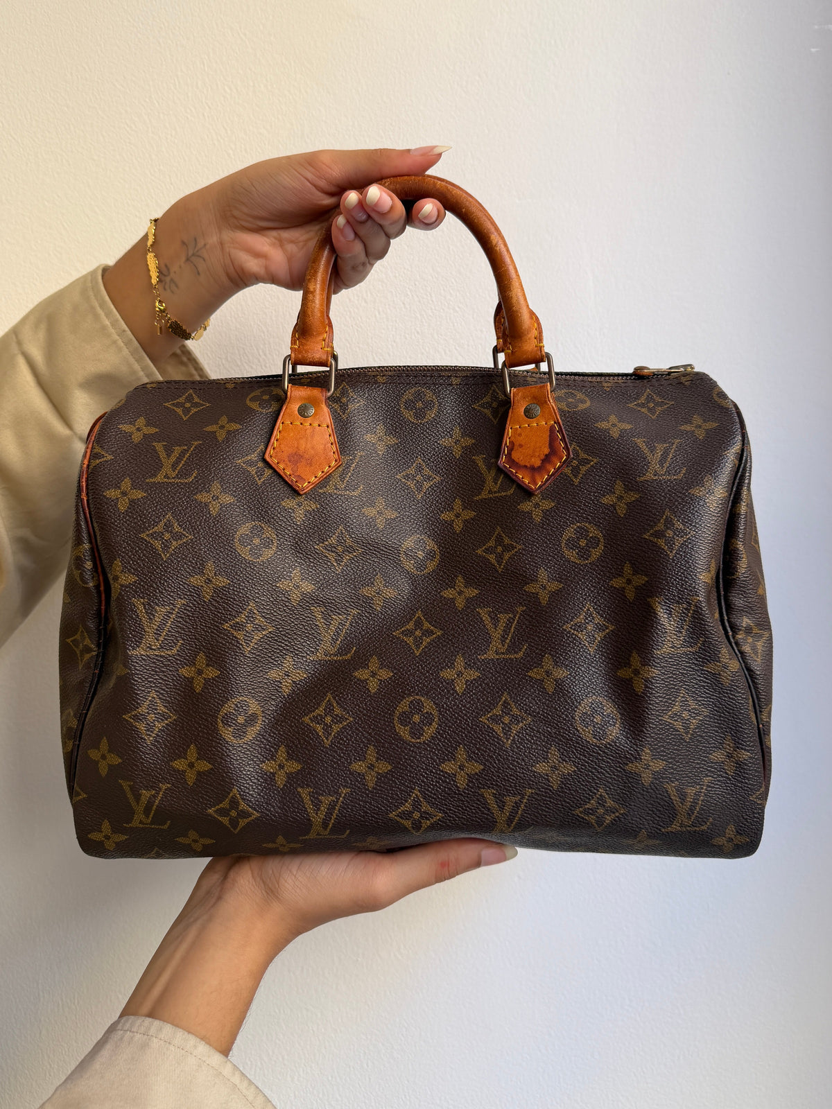 Louis Vuitton Monogram Speedy 30 Bag