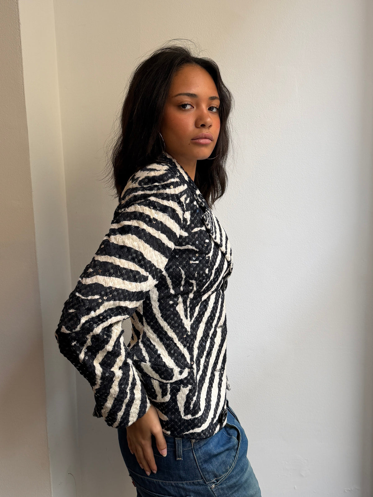 Paco Rabanne Zebra Blazer