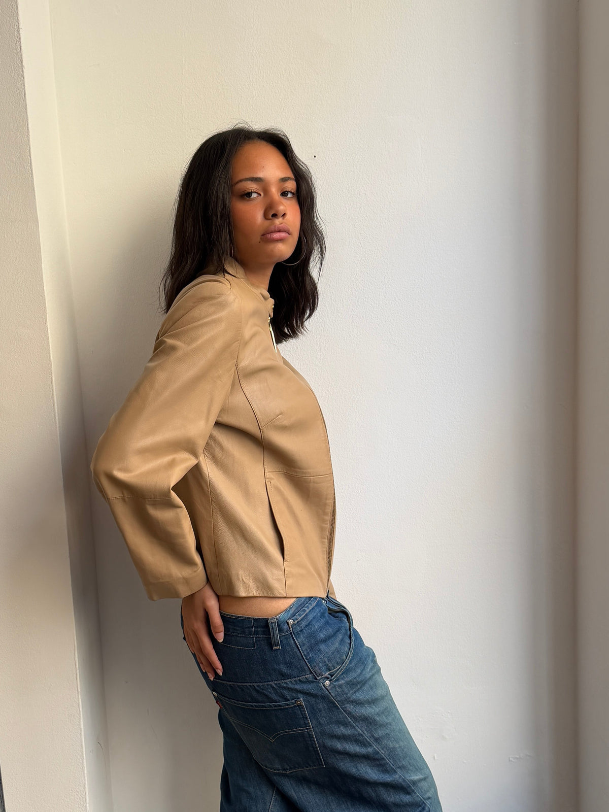 Tan Leather Jacket