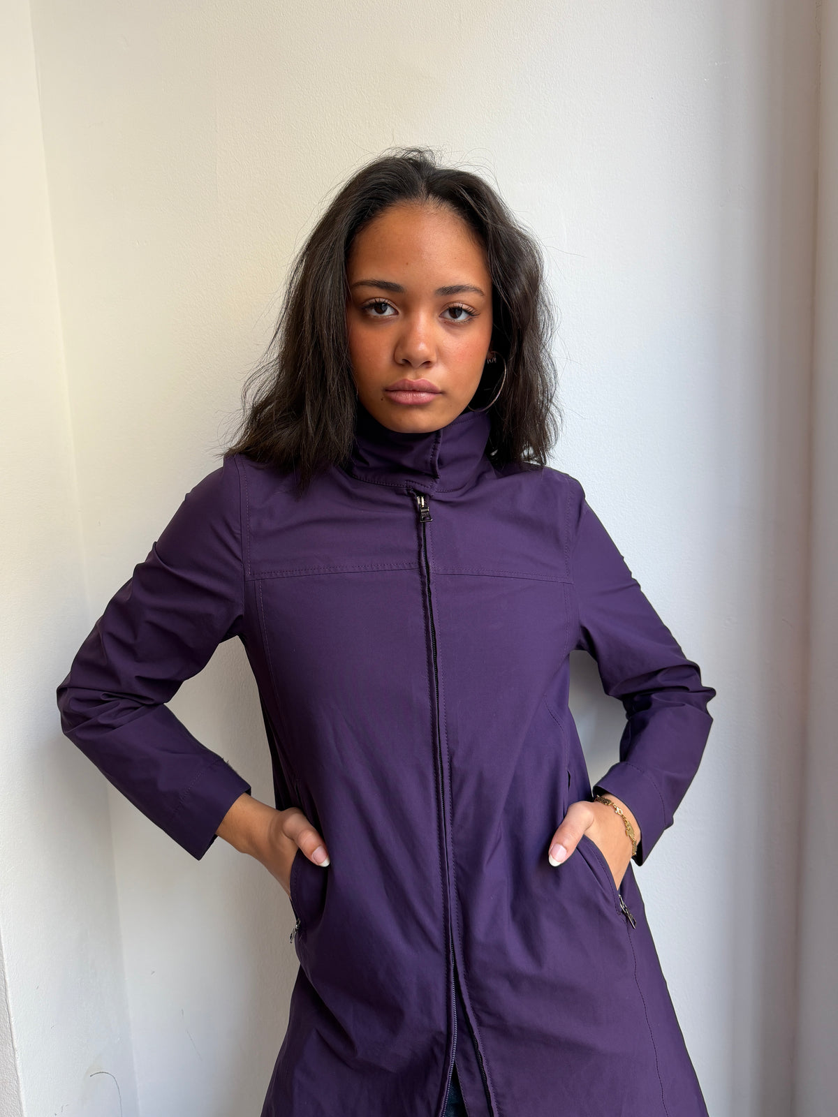 Prada Sport Purple Parka