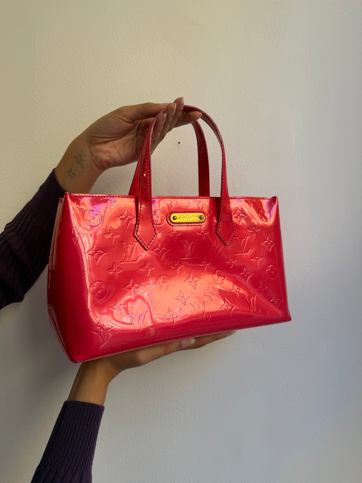 Louis Vuitton Wilshire PM Vernis Bag