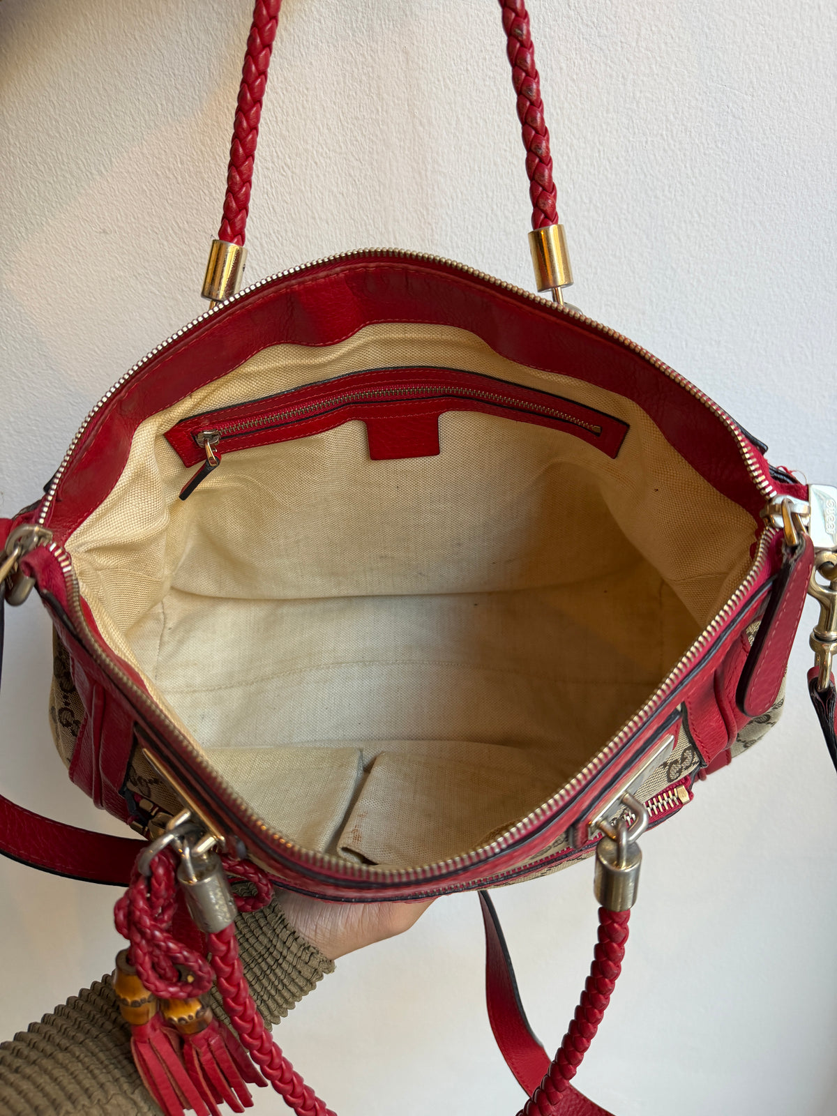 Gucci GG Bella 2 Way Satchel Bag
