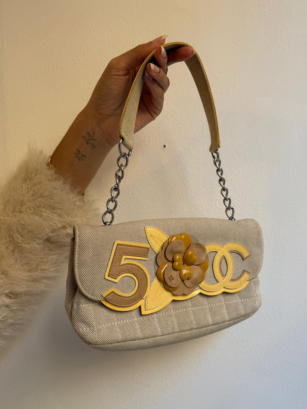 Chanel No.5 Camellia Flap Bag