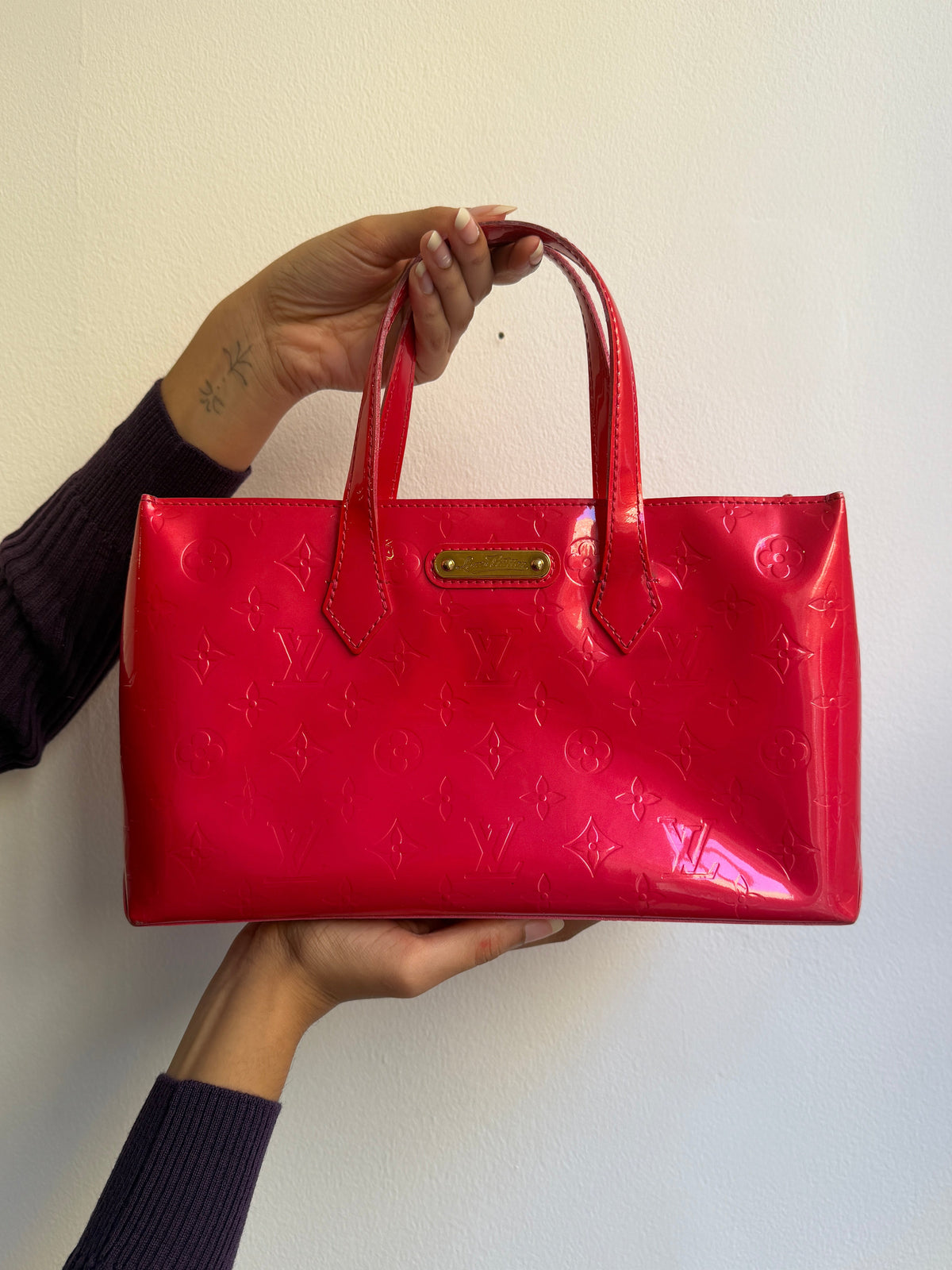 Louis Vuitton Wilshire PM Vernis Bag