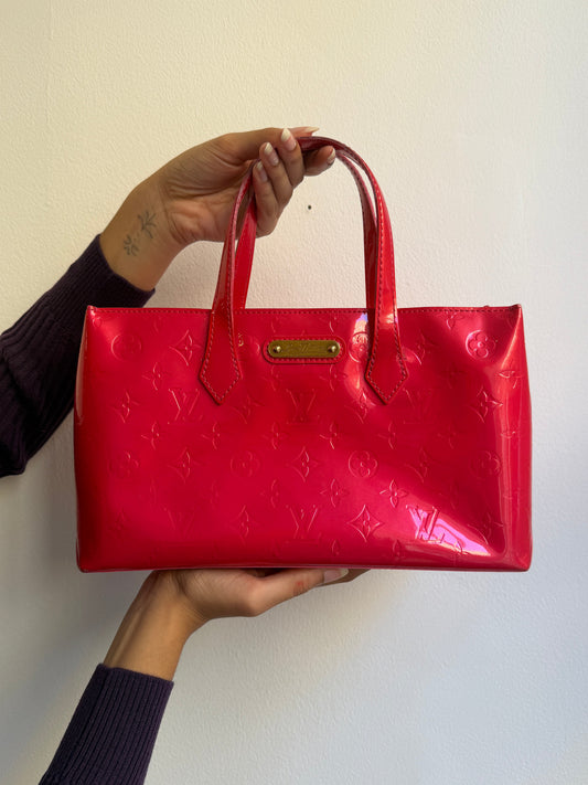 Louis Vuitton Wilshire PM Vernis Bag