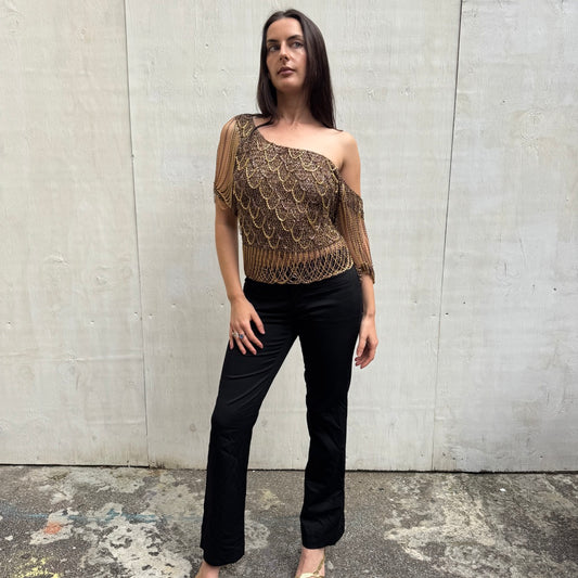 Gucci Black Trousers