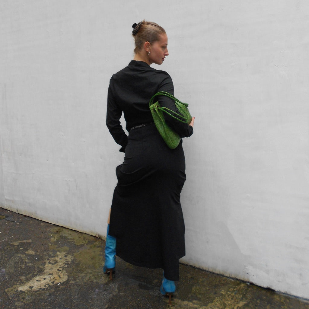 Le Jean de Marithe Francois Girbaud Maxi Skirt