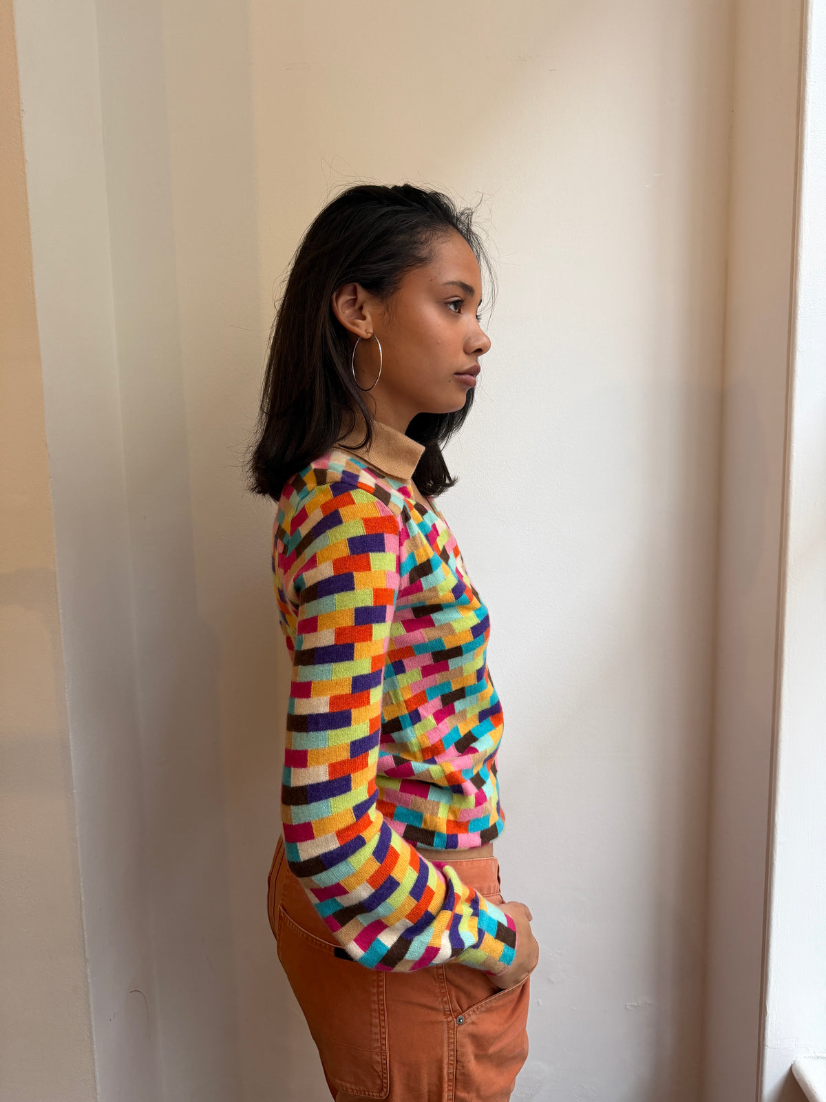 Maurizio Pecoraro Rainbow Cashmere Jumper