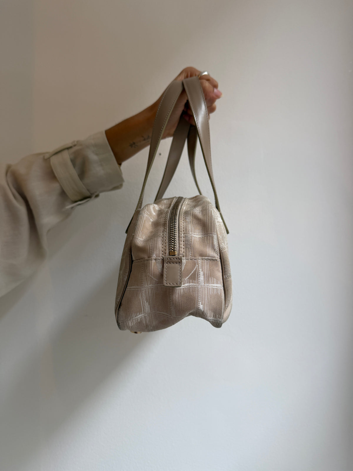 Chanel Travel Ligne Bowler Bag
