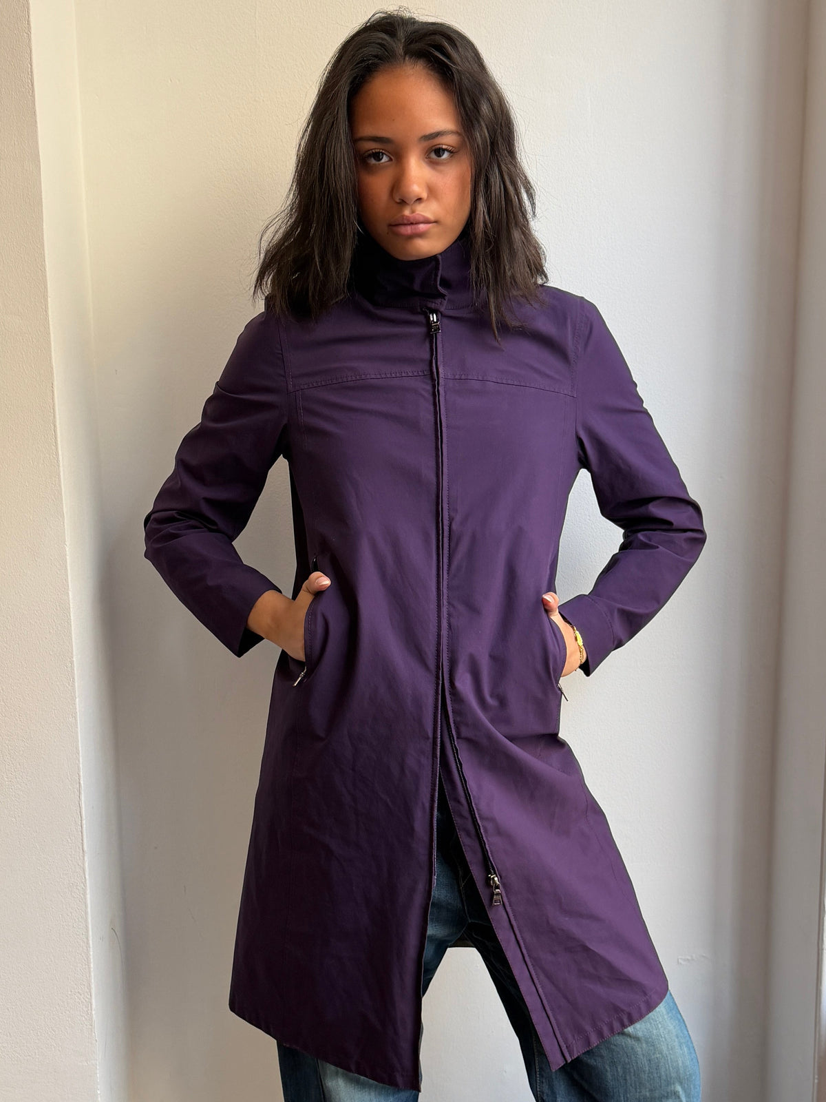 Prada Sport Purple Parka