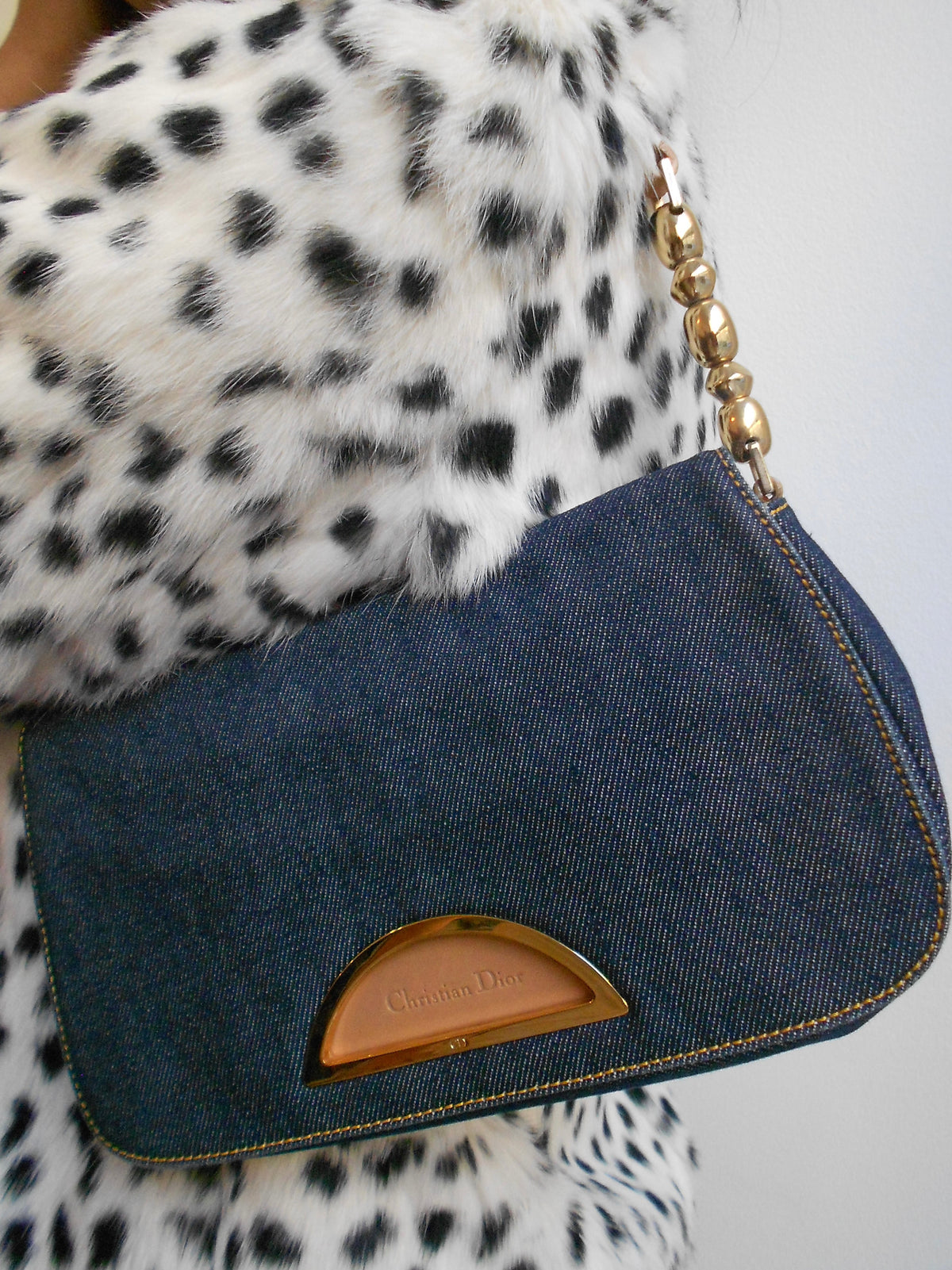 Christian Dior Malice SS 2000 Denim Bag