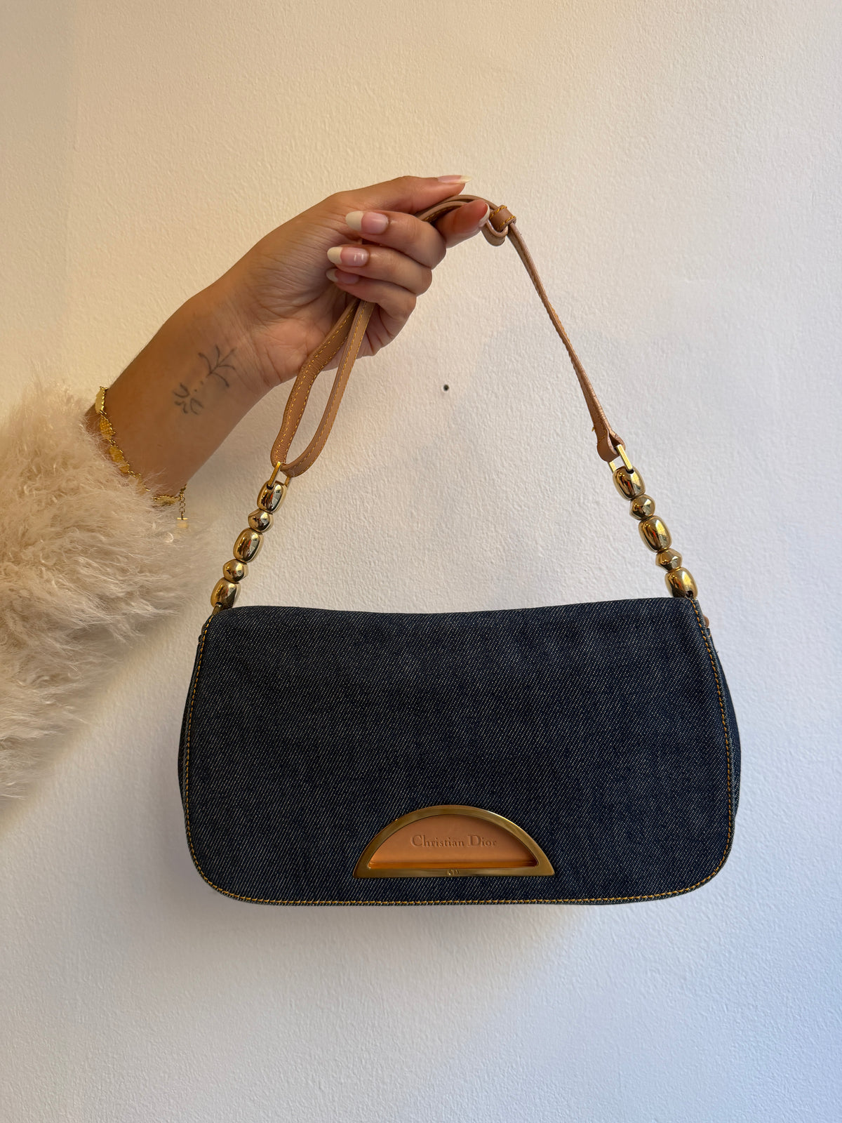 Christian Dior Malice SS 2000 Denim Bag