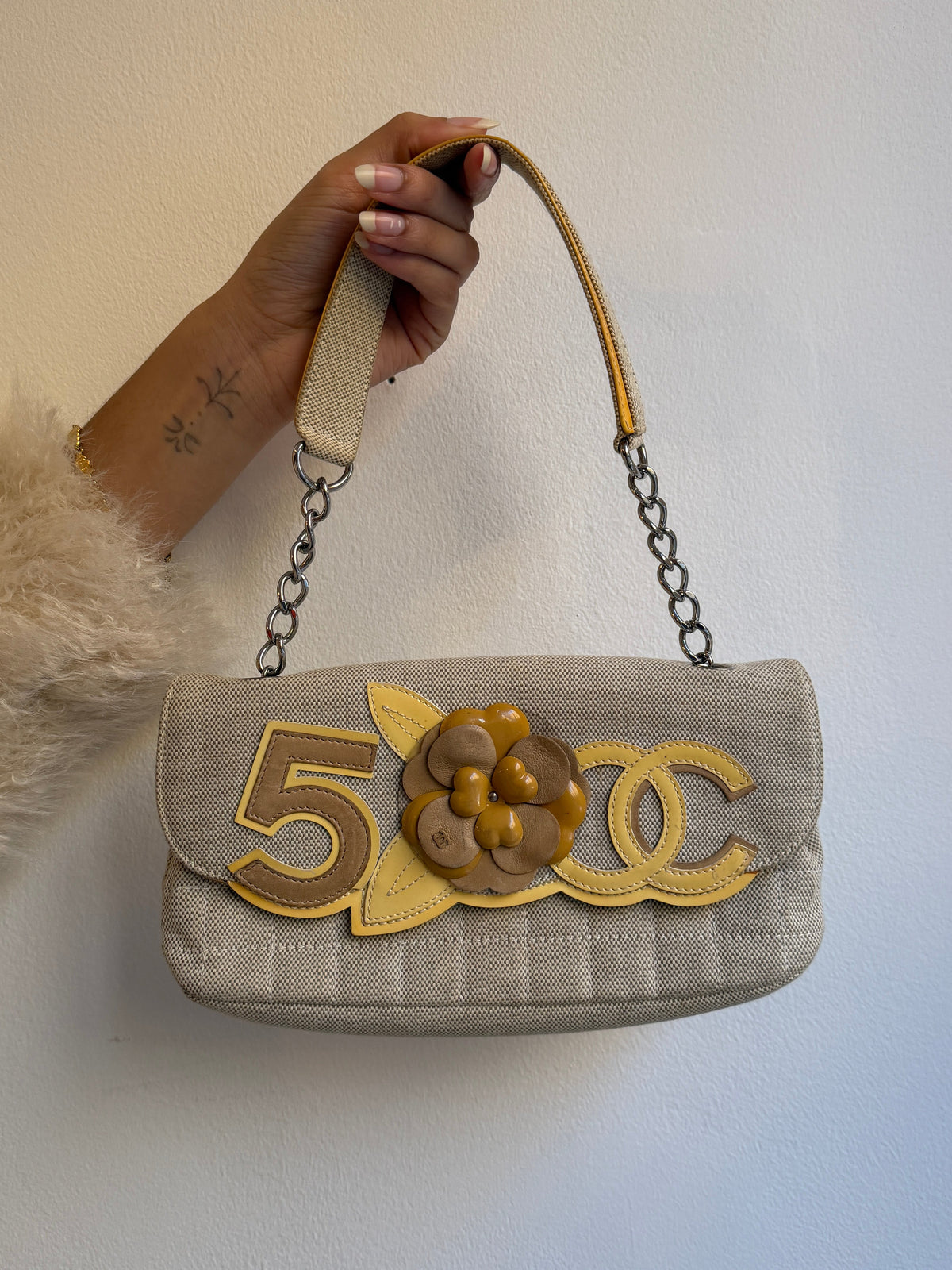 Chanel No.5 Camellia Flap Bag