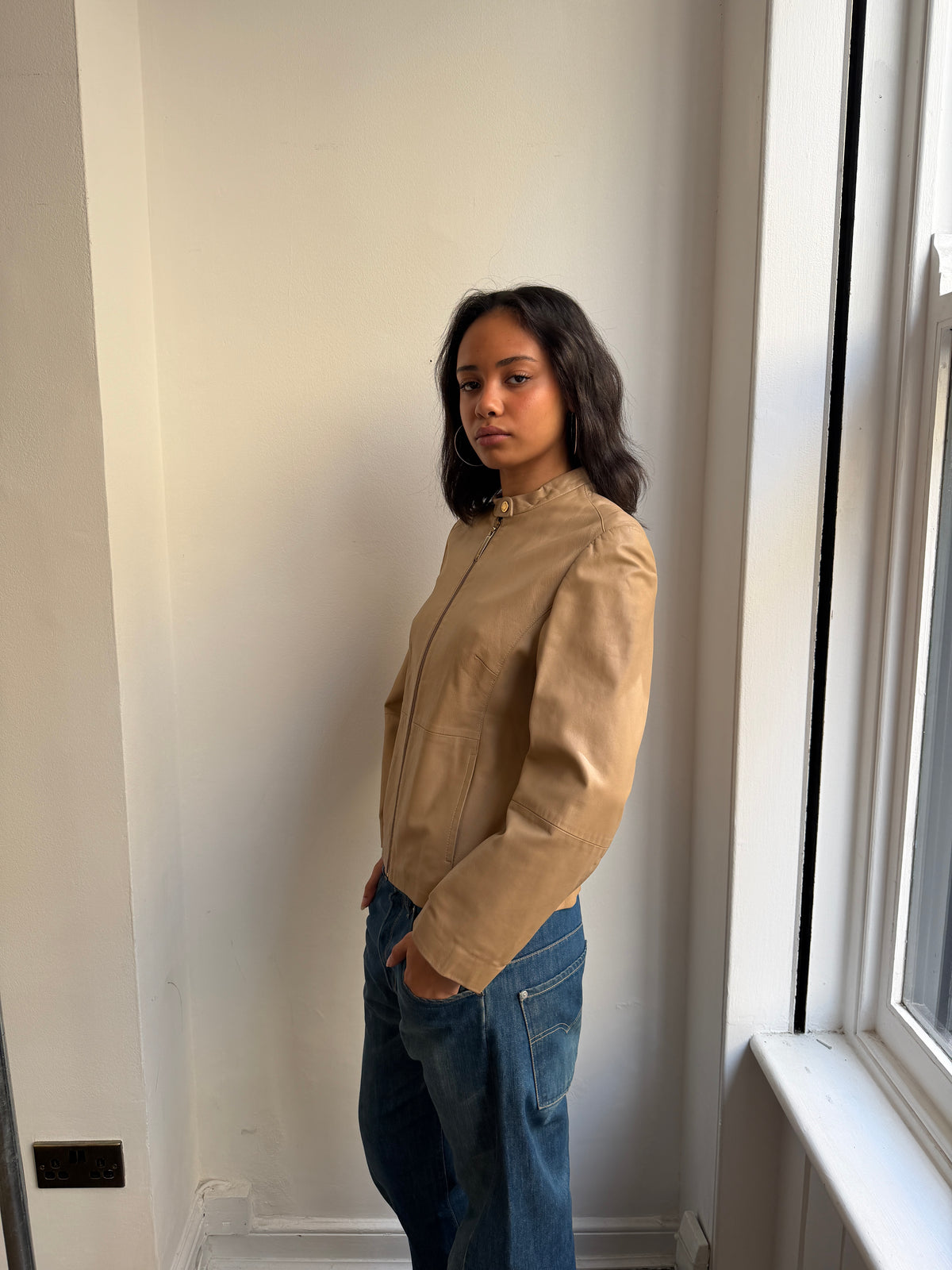 Tan Leather Jacket