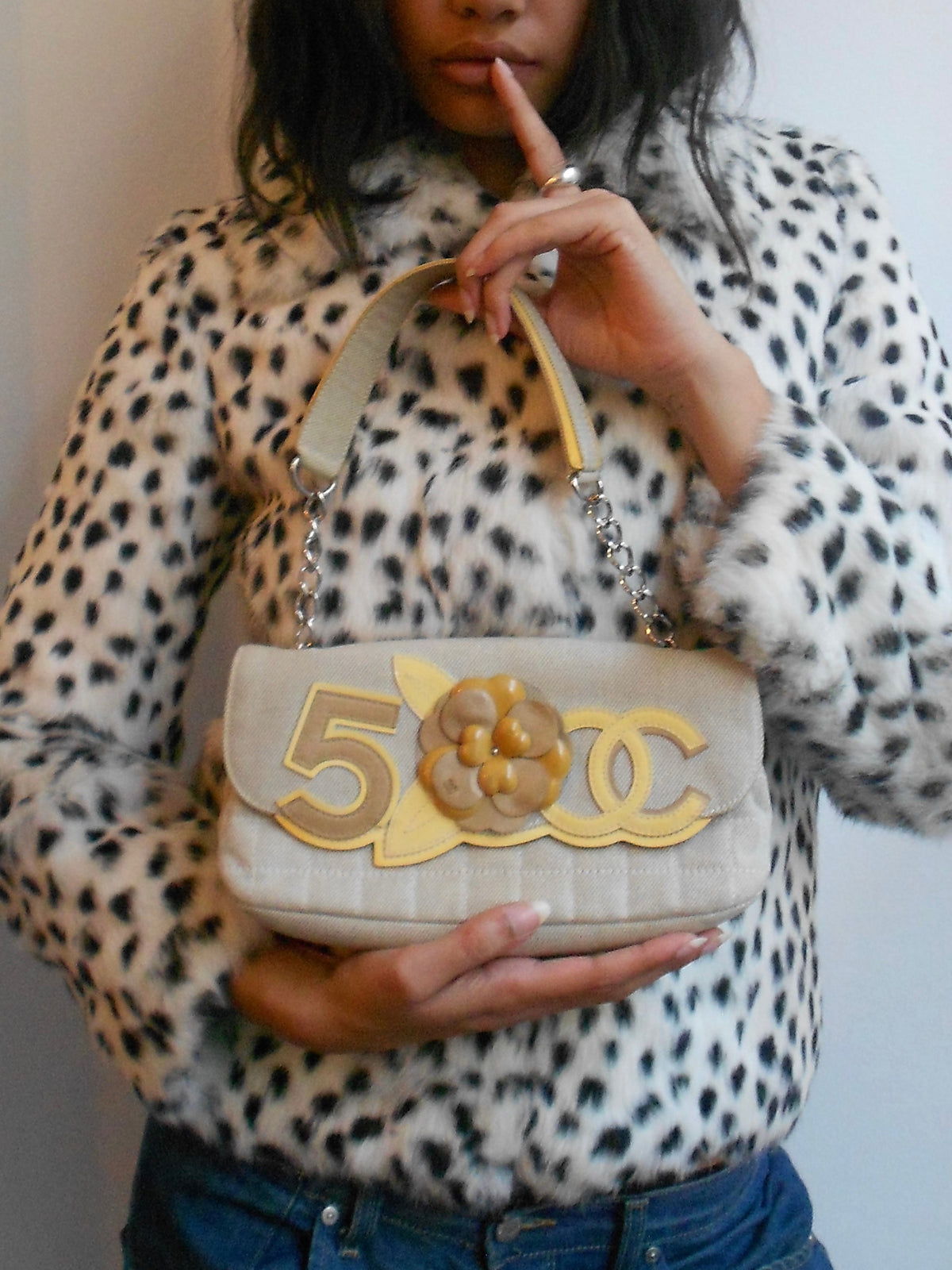 Chanel No.5 Camellia Flap Bag