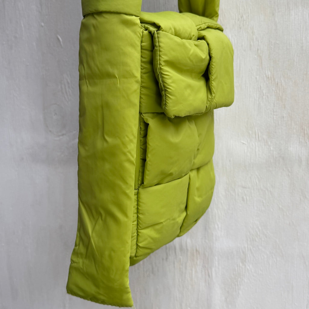Green Puffer Bag