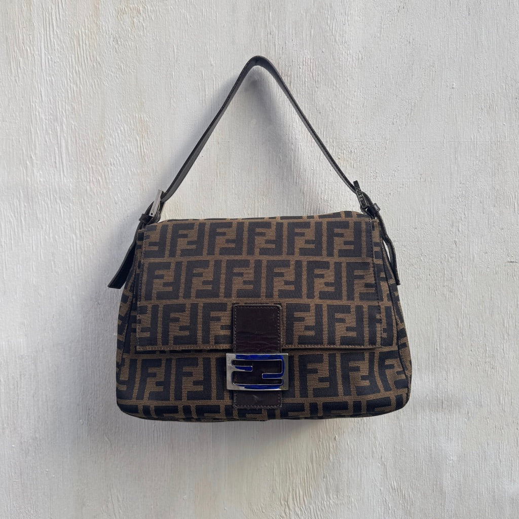 Fendi Zucca Mamma Baguette Bag